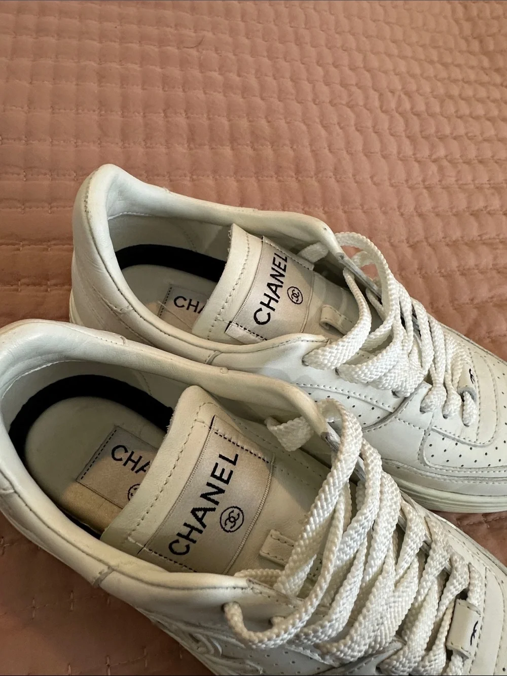 CHANEL classic leather